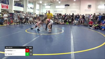 108 lbs Pools - Urijah Milliken, Ohio Guts & Glory vs Mason Tanner, Pit Crew