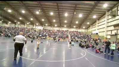 100 lbs Cons. Semi - Tayva Valeti, Champions Wrestling Club vs Lilly La Notte, Wasatch Wrestling Club