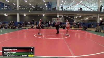 80 lbs Round 3 (6 Team) - Kerrigan Davis, Brecksville vs Tyler Bowen*, Wadsworth