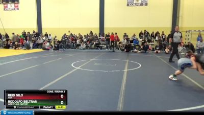 65 lbs Cons. Round 3 - Reid Nilo, AWA vs Rodolfo Beltran, Wrestling Factory