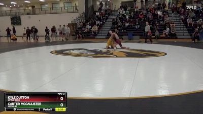 149 lbs Quarterfinal - Kyle Dutton, Little Rock vs Carter McCallister, Missouri