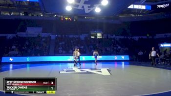 125 lbs Tucker Owens, Air Force vs Jett Strickenberger, West Virginia