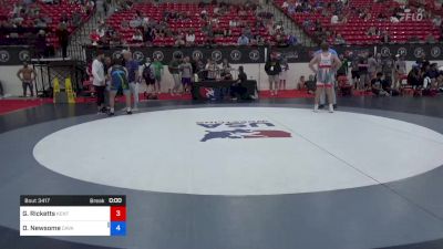 79 kg Rnd Of 64 - Gavin Ricketts, Kentucky vs Dylan Newsome, Cavalier Wrestling Club