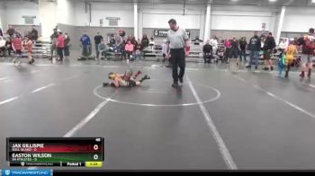 48 lbs Round 1 (4 Team) - Jax Gillispie, Bull Island vs Easton Wilson, 84 Athletes