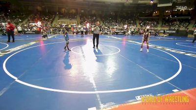 61 lbs Consi Of 32 #2 - Camden Chapman, Gladiator Wrestling Academy vs Aviyahn Mills, Roundtree Wrestling Academy