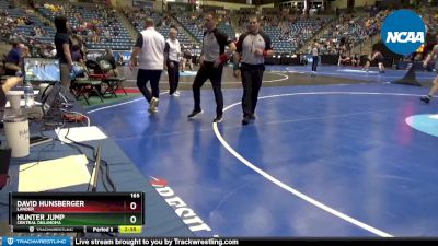 165 lbs Semifinal - David Hunsberger, Lander vs Hunter Jump, Central Oklahoma