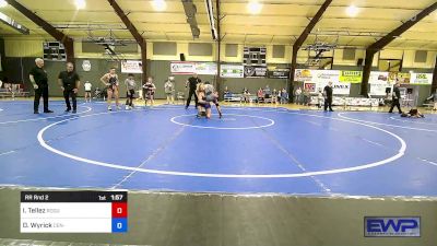 130 lbs Rr Rnd 2 - Isaac Tellez, Rogue Warrior Wrestling vs Dawson Wyrick, Central Missouri Wrestling Club