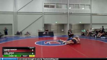 145 lbs Semis & 1st Wrestleback (8 Team) - Logan Hancey, Utah vs Cael Kahle, Wisconsin