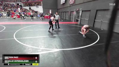 185 lbs Cons. Round 2 - Nicholas Unterholzner, Crivitz vs Greyson Paez, Berlin