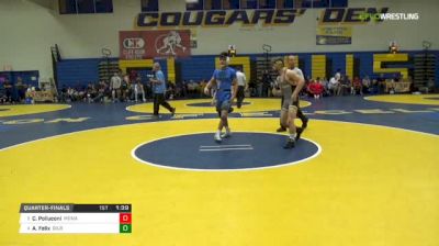 138 lbs Quarterfinal - Cole Polluconi, Monarch (CO) vs Alex Felix, Gilroy