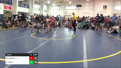 285 lbs Round 1 - Maddox Wilhem, Phoenix W.C. - Blue vs Rocky Files, Pit Crew