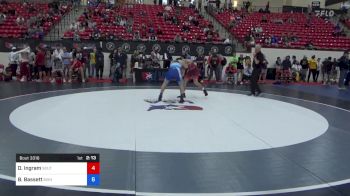 65 kg Rnd Of 64 - Damon Ingram, South Central Punisher Wrestling vs Bo Bassett, Bishop McCort High School Wrestling