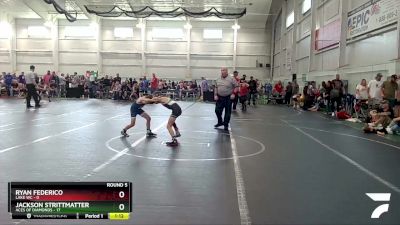 60 lbs Round 5 (8 Team) - Jackson Strittmatter, ACES Of Diamonds vs Ryan Federico, Lake WC