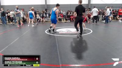 182 lbs Round 2 - Mason Darvell, Thunder Mountain Wrestling Club vs Darius McCraigie, Omak Wrecking Crew Wrestling