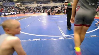 90-100 lbs Semifinal - Brently Sorter, Clinton Youth Wrestling vs Callen Anthony, Lions Wrestling Academy