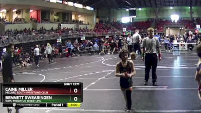 45 lbs Cons. Round 4 - Bennett Swearingen, WWC Predator Wrestling vs Caine Miller, Millard South Wrestling Club