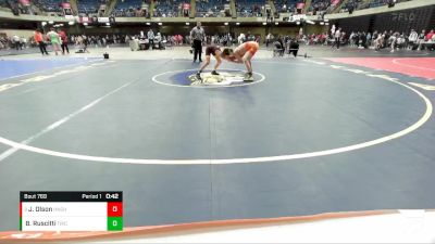 106 lbs Semifinal - Jackson Olson, Hononegah vs Bobby Ruscitti, Montini