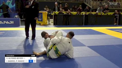VALOR ULYSSES BOYER vs IGOR GABRIEL P. MANCEBO 2024 Pan Jiu Jitsu IBJJF Championship