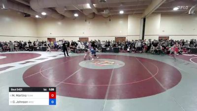 60 kg Rnd Of 16 - Matthew Martino, Team Idaho Wrestling Club vs Dawson Johnson, Wisconsin