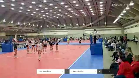 serious hits vs Beach elite - 2022 JVA Charm City Challenge presented by Nike