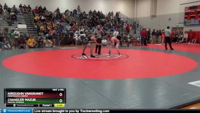 150 lbs Champ. Round 1 - Airoughn VanGrandt, Montezuma Cortez vs Chandler Mazur, Pagosa Springs