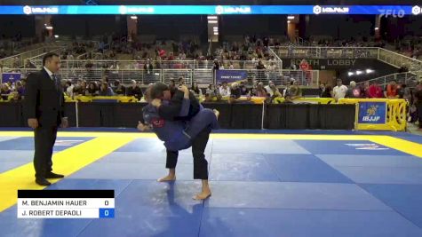 MARK BENJAMIN HAUER vs JAMES ROBERT DEPAOLI 2024 Pan Jiu Jitsu IBJJF Championship