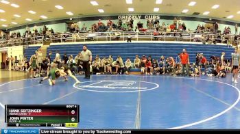 90 lbs Placement (4 Team) - John Pinter, Floyd vs Hank Seitzinger, Indiana Creek