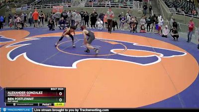 78 lbs Semifinal - Alexander Gonzalez, Hermiston Wrestling vs Ben Postlewait, Mat Sense