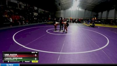 157 lbs 2nd Wrestleback And Semi-finals(16 Team) - Carson Heiselman, Canyon Randall vs Uriel Bustos, Amarillo Caprock