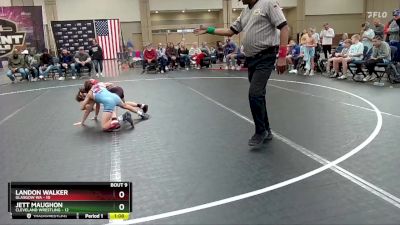 64 lbs Round 3 (8 Team) - Jett Maughon, Cleveland Wrestling vs Landon Walker, Glasgow WA