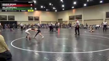 70 lbs Finals (2 Team) - Graeme Brown, Missouri Black vs Kellen Mitchell, Alabama Elite