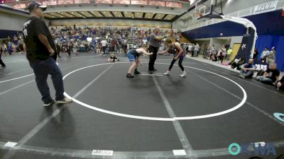 131 lbs Rr Rnd 3 - Corbin Davis, Lions Wrestling Academy vs Balen Hilgenberg, Standfast