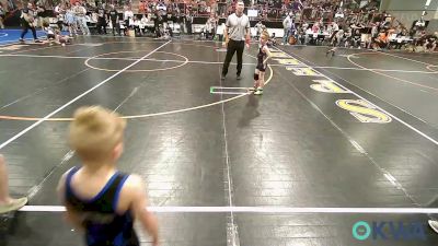 60 lbs Consolation - Ace Ward, Blackwell Wrestling Club vs Jaxon Huffman, Tulsa Blue T Panthers