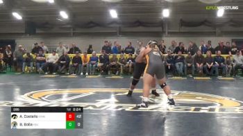 285 lbs Dual - Billy Bolia, Kent State vs Aaron Costello, Iowa