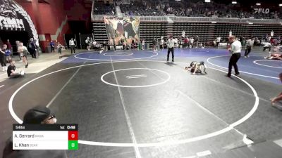 54 lbs Final - Aicen Gerrard, Wasatch WC vs Landon Khan, Bear Cave