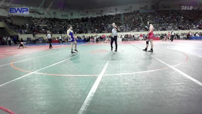 161 lbs Round Of 32 - Hudson Holsinger, Mustang Middle School vs Zeke Sciberras, Team Choctaw