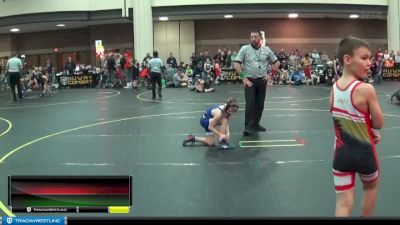 64 lbs Quarterfinals (8 Team) - Ronald Mayo, Steel Valley Renegades vs Jenson Cross, Ares