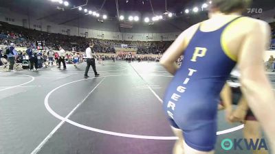 105 lbs Round Of 16 - Billy Brownen, Pryor Tigers vs Curtis Barton, Warrior Wrestling Club