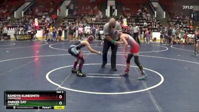 82 lbs Semifinal - Kamdyn Klinesmith, Constantine vs Parker Day, Charlotte