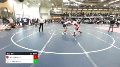 182 lbs Consi Of 8 #1 - Mason Pellegri, Milton vs Joe Bernard, Exeter