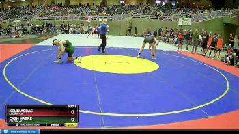 154 lbs Quarterfinals (8 Team) - Kelin Abbas, Culver vs Cash Habre, Colton