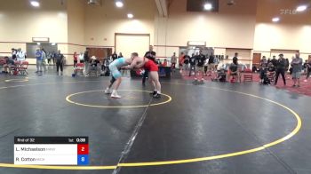 86 kg Rnd Of 32 - Lars Michaelson, Nwwc vs Remy Cotton, Michigan Wrestling Club