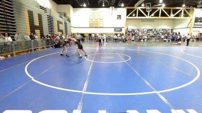 125C lbs Rr Rnd 2 - Bronson Garber, Bloomsburg vs Noah Tonsor, Army