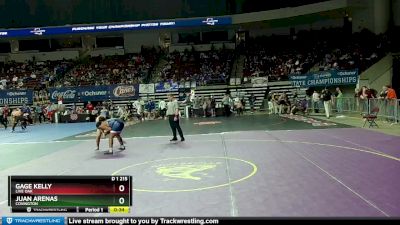 D 1 215 lbs Cons. Round 4 - Gage Kelly, Live Oak vs Juan Arenas, Covington