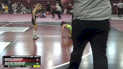 SPW-6 lbs Semifinal - Braycen Neuendorf, Waverly Area Wrestling Club vs Ashton Andersen, Big Game Wrestling Club