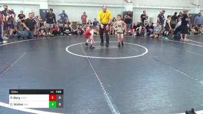 55 lbs Pools - Parker Berg, West Virginia Wild vs Conner Walker, Rising Kingz