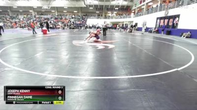 141 lbs Cons. Round 2 - Joseph Kenny, Unattached vs Finnegan Dame, Missouri Valley