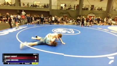 175 lbs Semifinal - Brady Wight, CA vs Caden Brooks, WA