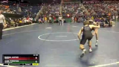 2A 138 lbs Cons. Round 1 - Baron Justice, Trinity vs Gabe Foreman, Washington