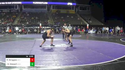 184 lbs Prelims - Robert Striggow, Michigan vs Noah Stewart, Army West Point